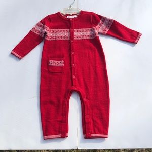 Angel Dear Unisex one-piece red